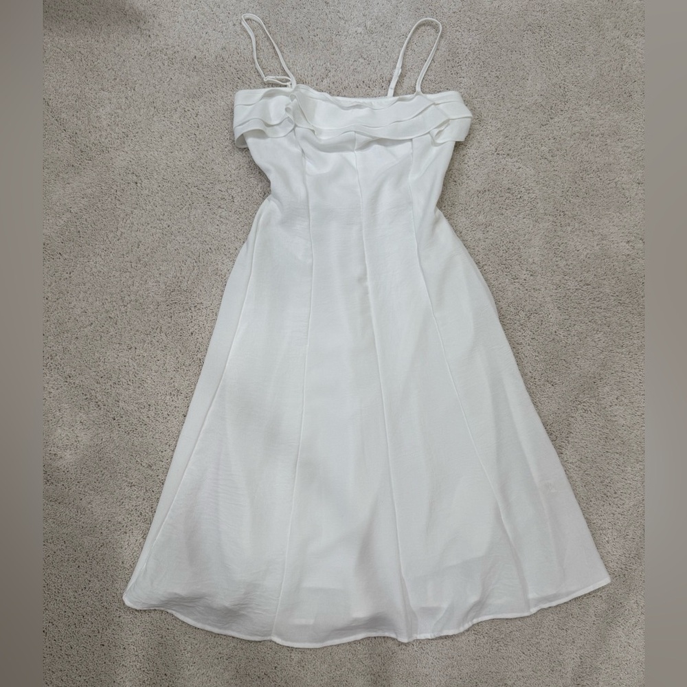 NEW Liberty Love White Dress Size L NWOT